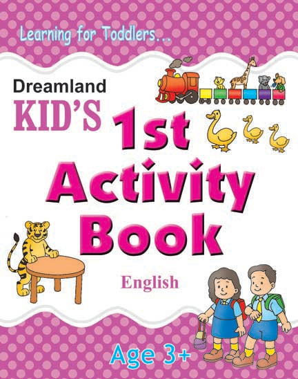 Dreamland Kid's 1st Activity Book - English - Distacart