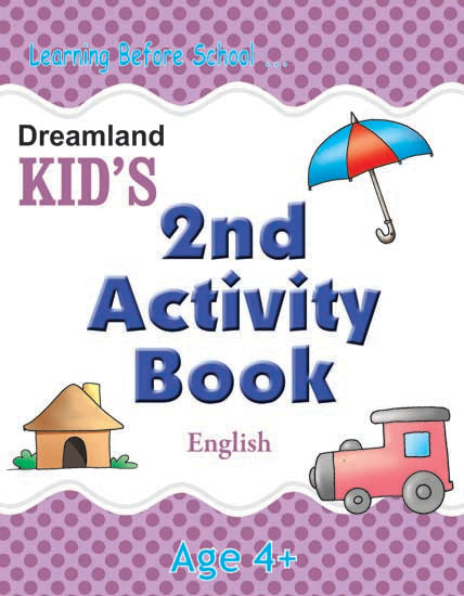 Dreamland Kid's 2nd Activity Book - English - Distacart