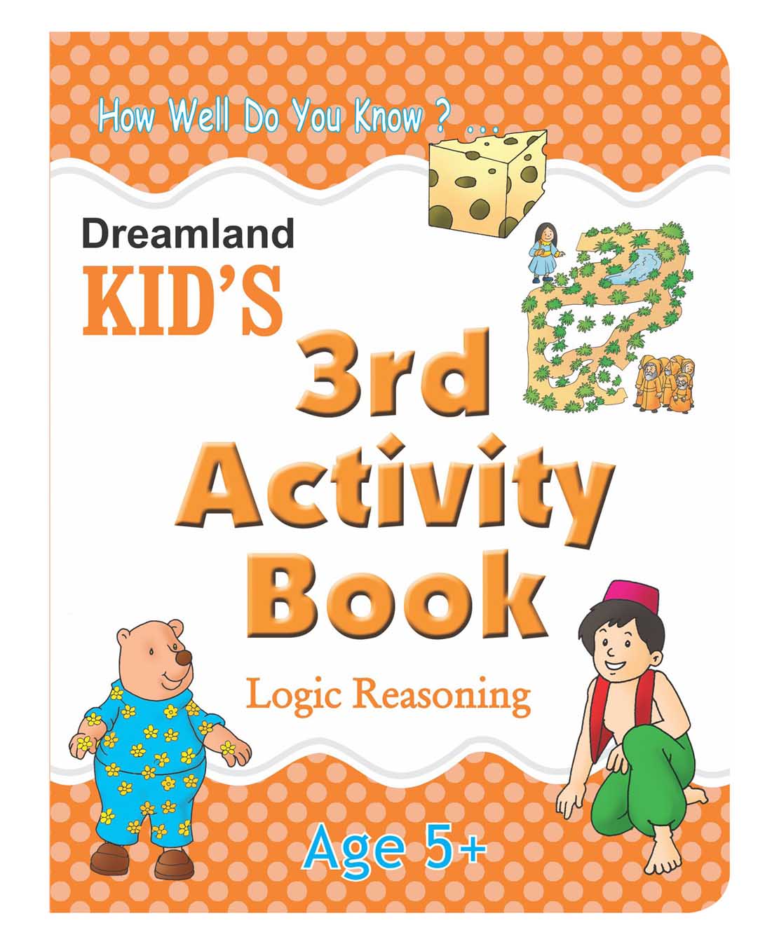 Dreamland Kid's 3rd Activity Book - Logic Reasoning - Distacart