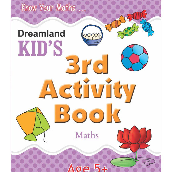 Dreamland Kid's 3rd Activity Book - Maths - Distacart