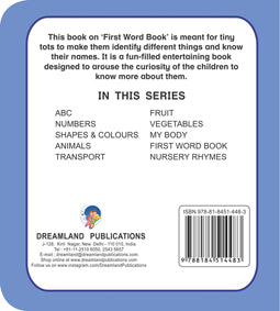 Dreamland First Padded Board Book - First Word Book - Distacart