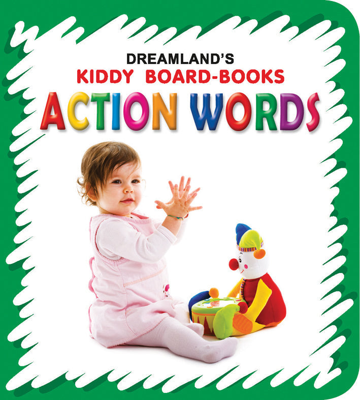 Dreamland Kiddy Board Book - Action Words - Distacart