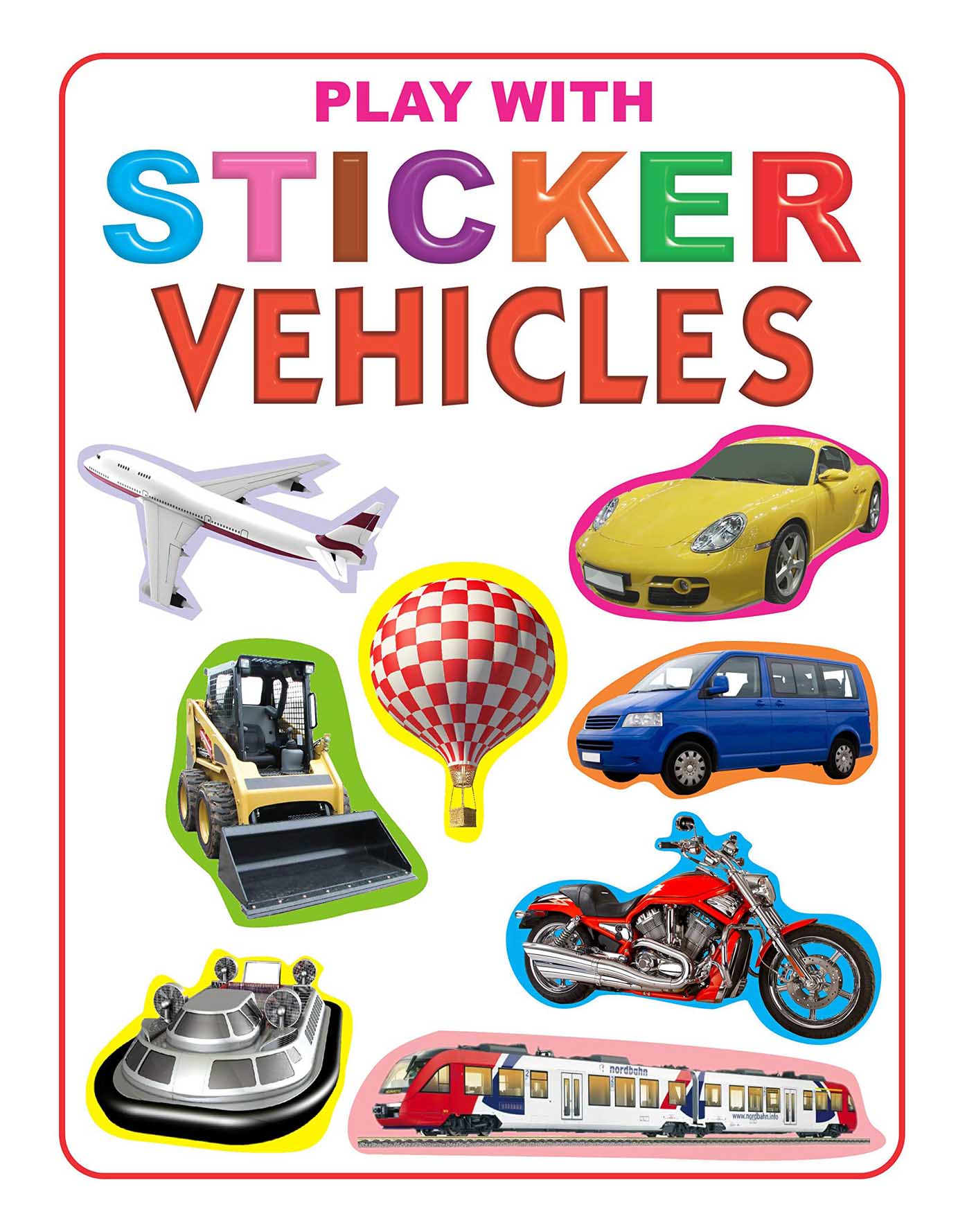 Dreamland Play With Sticker - Vehicles - Distacart