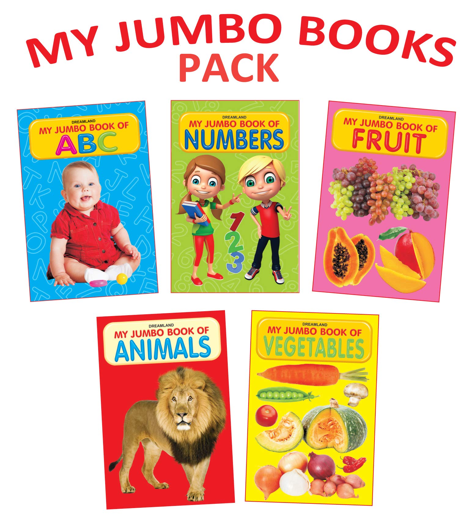 Dreamland My Jumbo Book Series (5 Titles) - Distacart