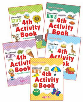 Dreamland Kid's 4th Activity Age 6+ - Pack (5 Titles) - Distacart