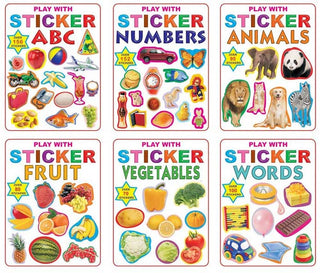 Dreamland Sticker Book - pack (6 titles) - Distacart