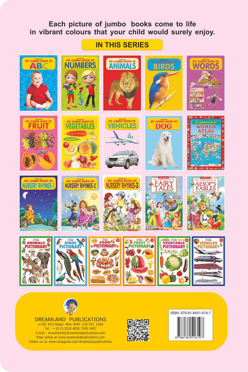 Dreamland My Jumbo Book - VEHICLE - Distacart