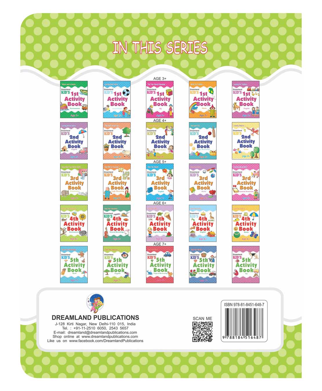 Dreamland Kid's 4th Activity Book - Environment - Distacart