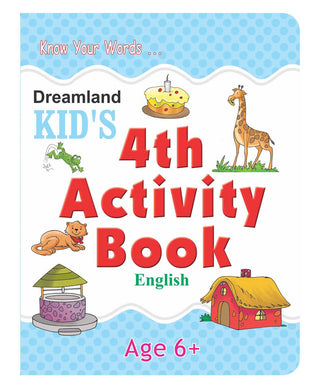 Dreamland Publications Kid's 4th Activity Book - English - Distacart