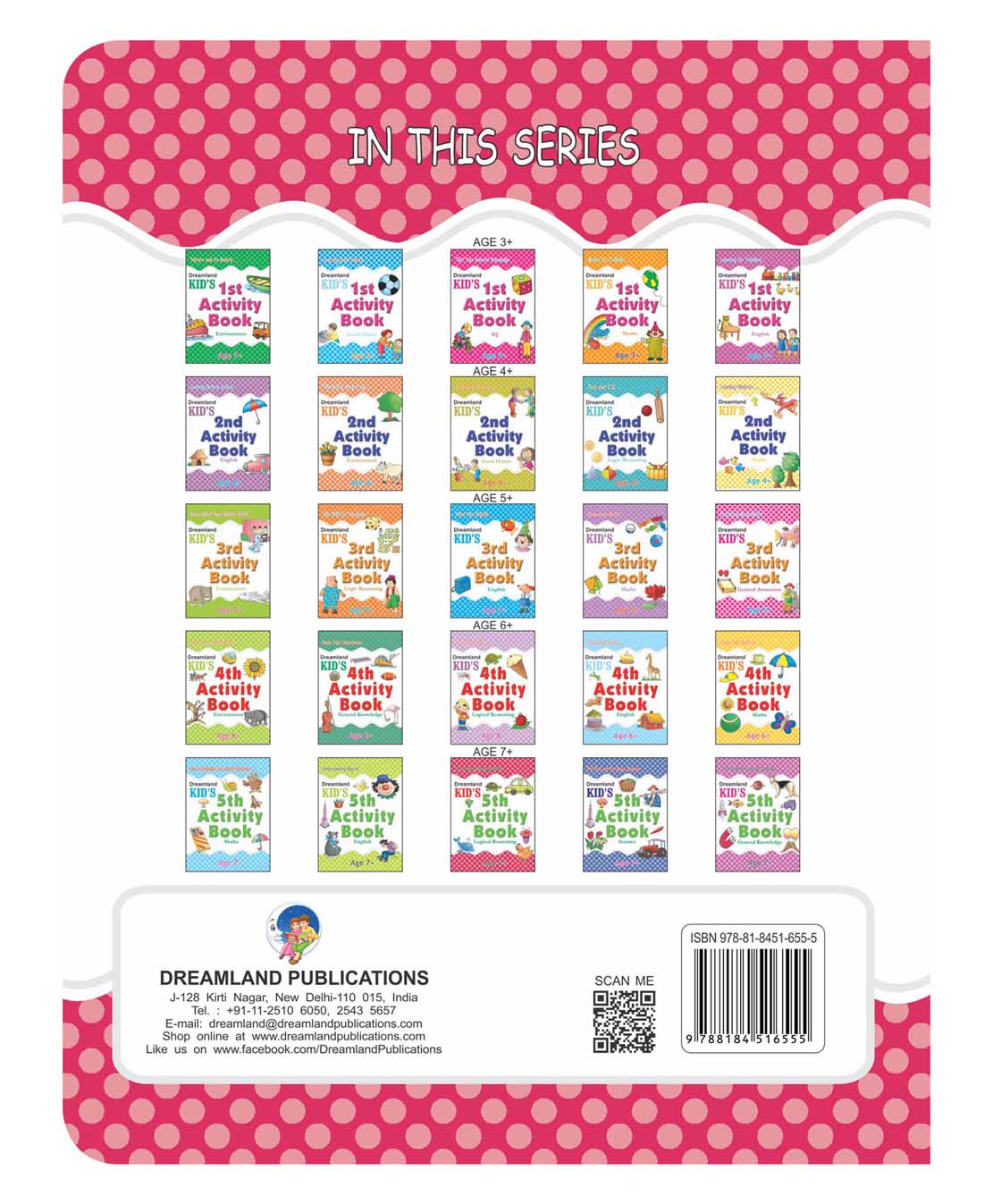 Dreamland Kid's 5th Activity Book - Logic Reasoning - Distacart