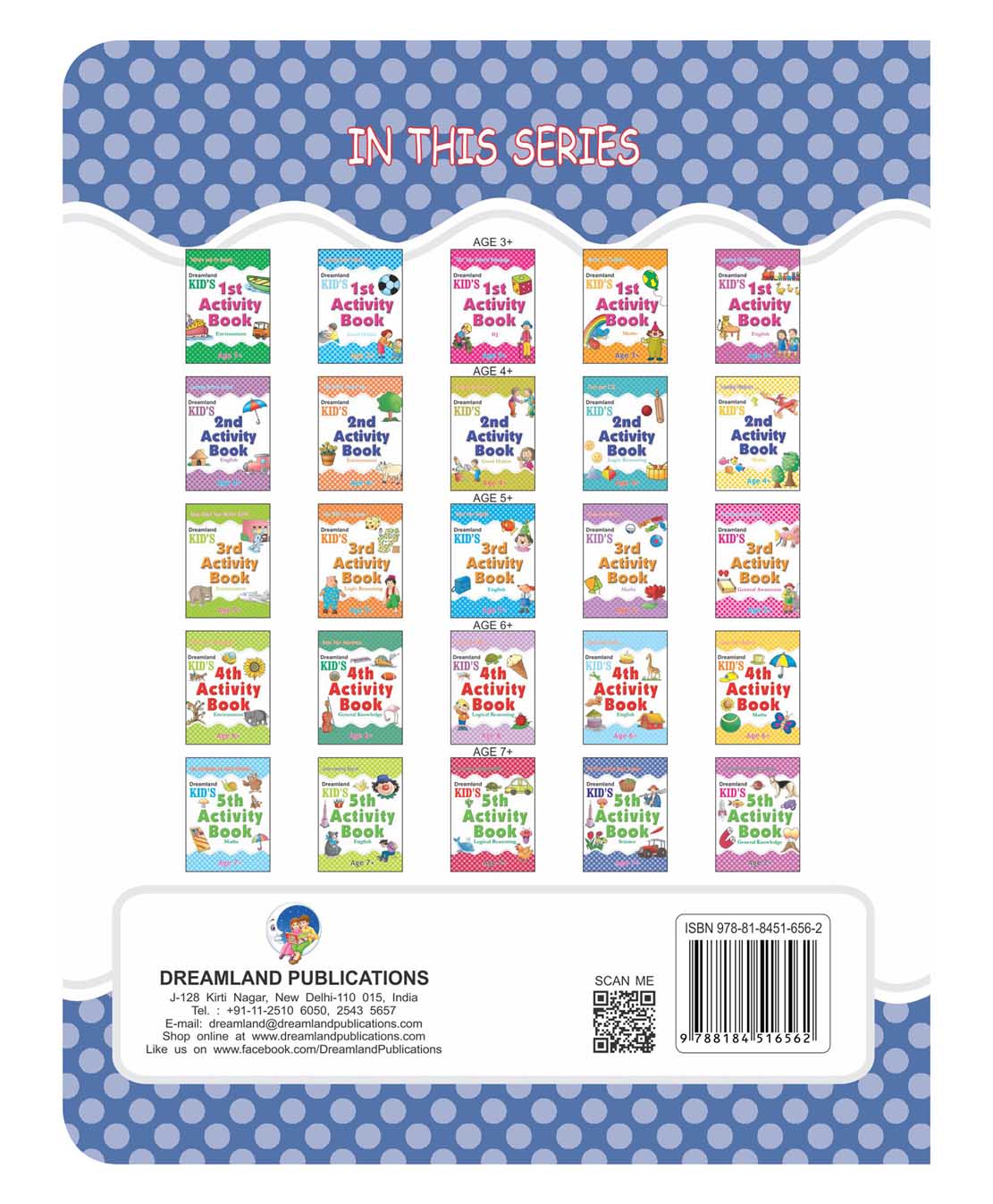 Dreamland Kid's 5th Activity Book - Science - Distacart