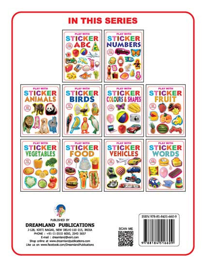 Dreamland Play With Sticker - Fruit - Distacart