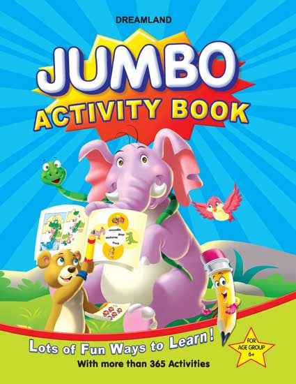 Dreamland Jumbo Activity Book - Distacart