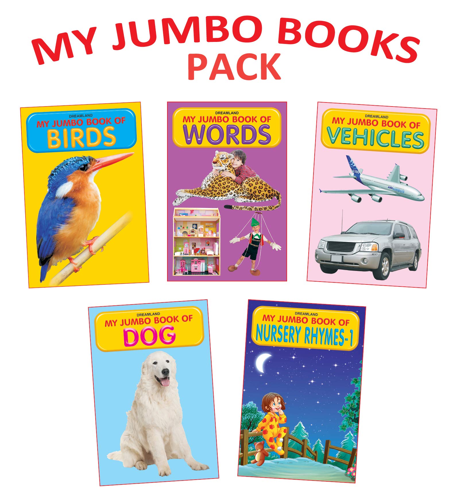 Dreamland My Jumbo Book - Pack (5 Titles) - Distacart