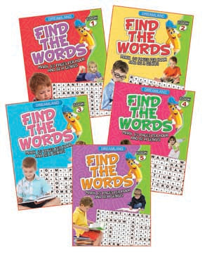 Dreamland Find the Words - Pack (5 Titles) - Distacart