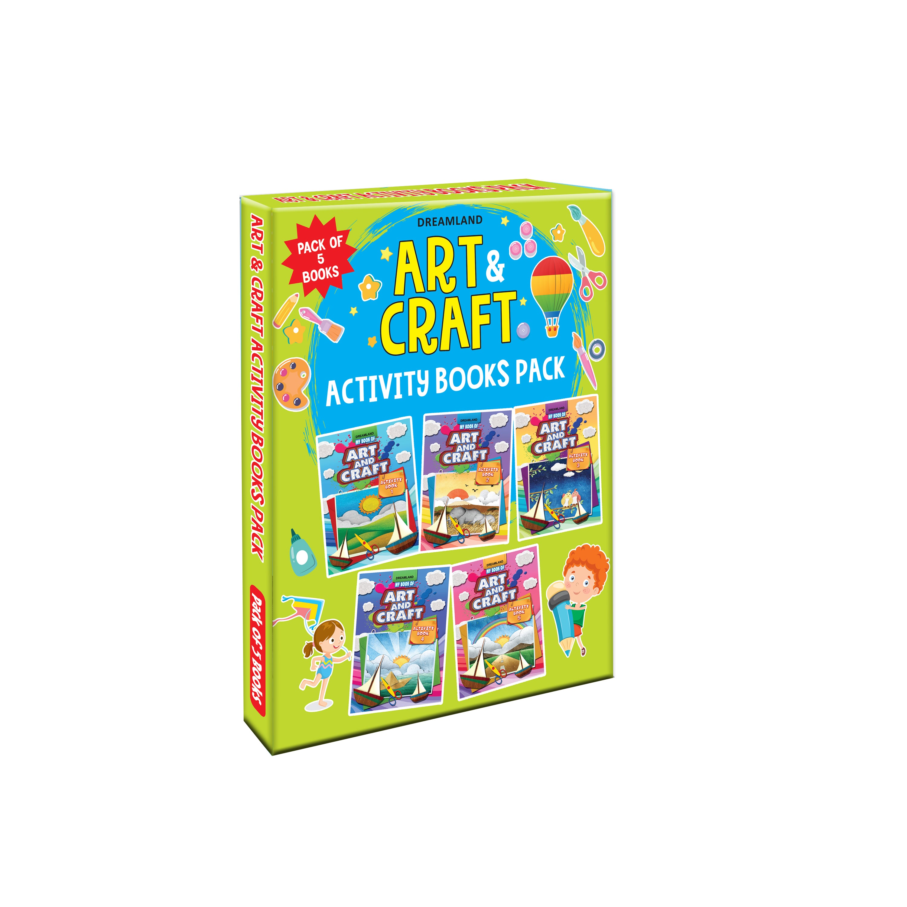 Dreamland My Book of Art & Craft - Pack (5 Titles) - Distacart