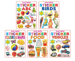 Dreamland Play With Sticker - Pack (5 Titles) - Distacart