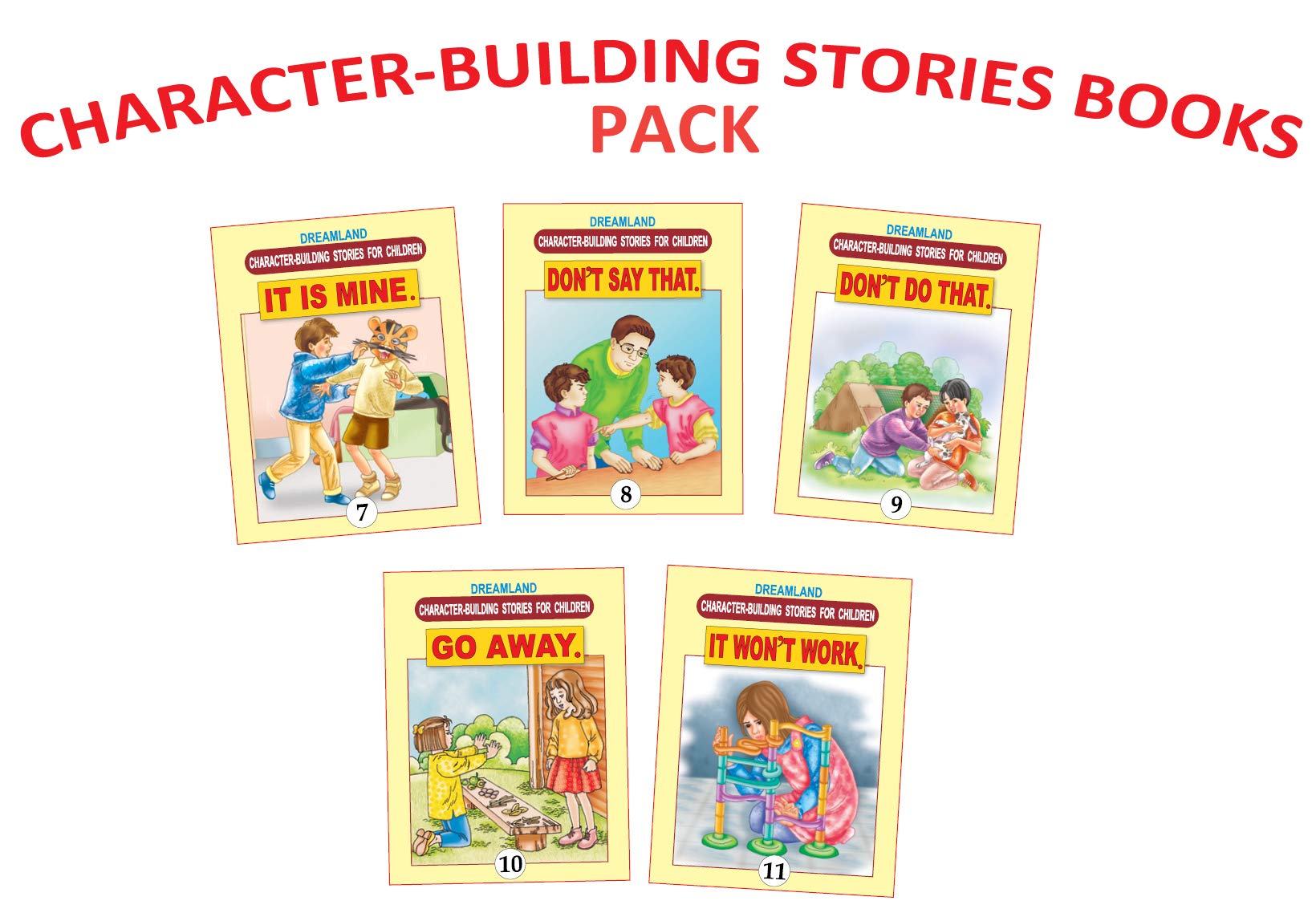 Dreamland Character Building - Pack -2 (5 Titles) - Distacart