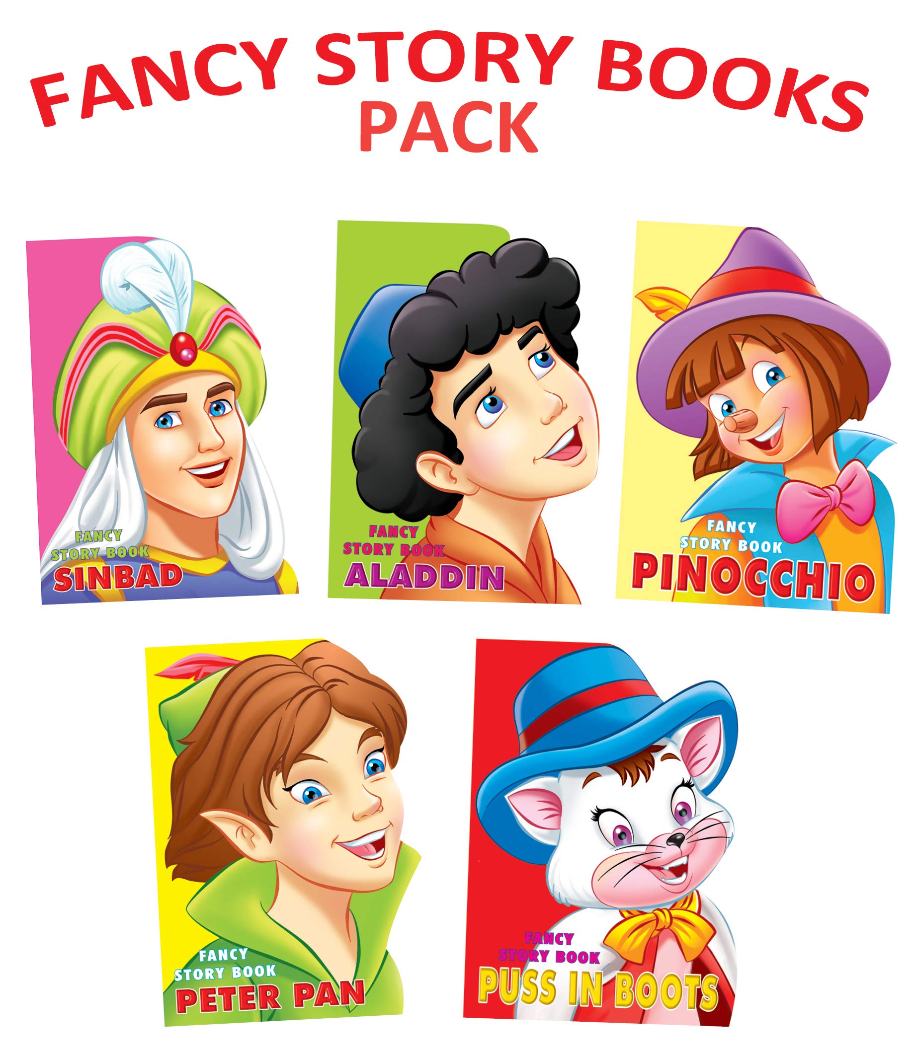 Dreamland Fancy Story Board Book - Pack 2 (5 Titles) - Distacart