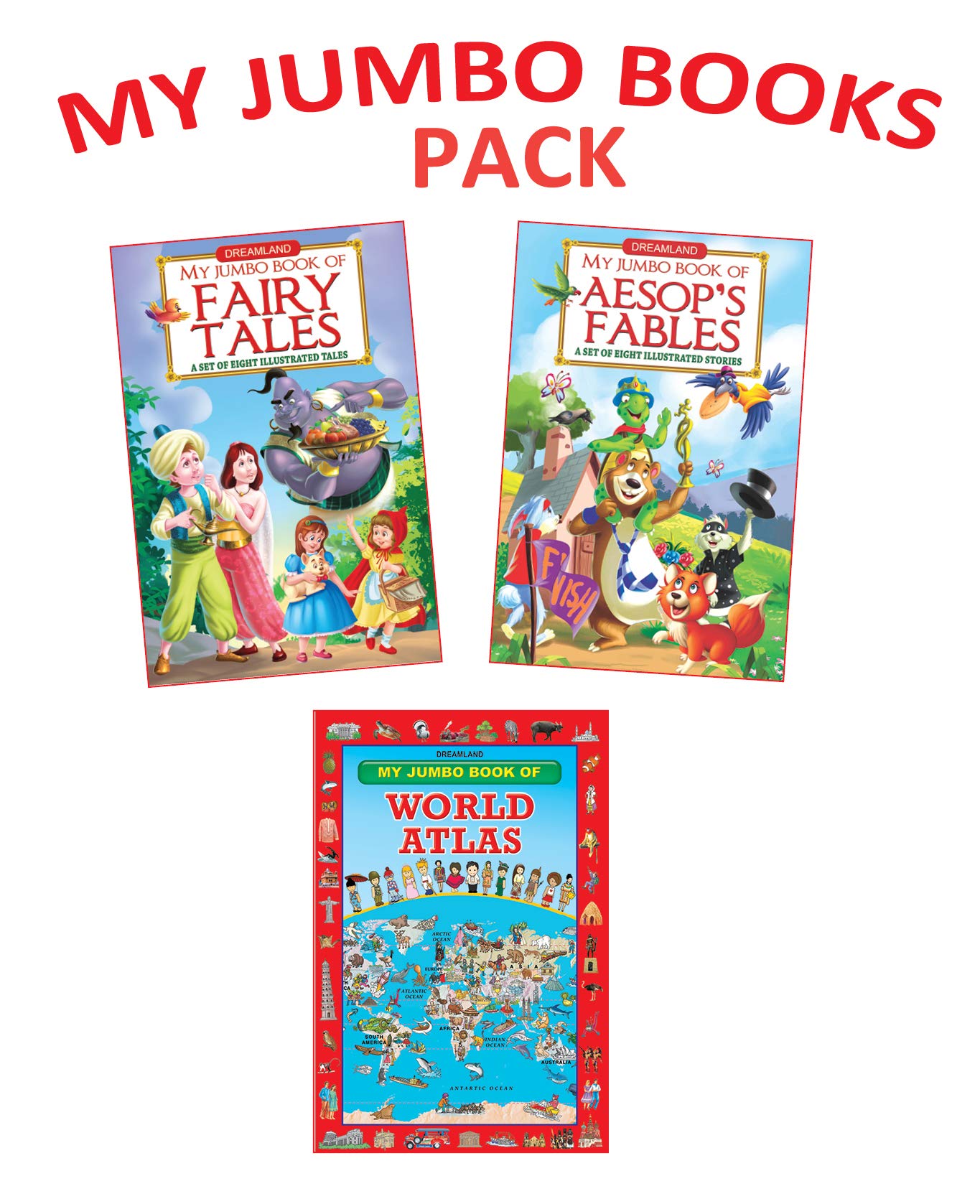 Dreamland My Jumbo Book Series (3 Titles) - Distacart