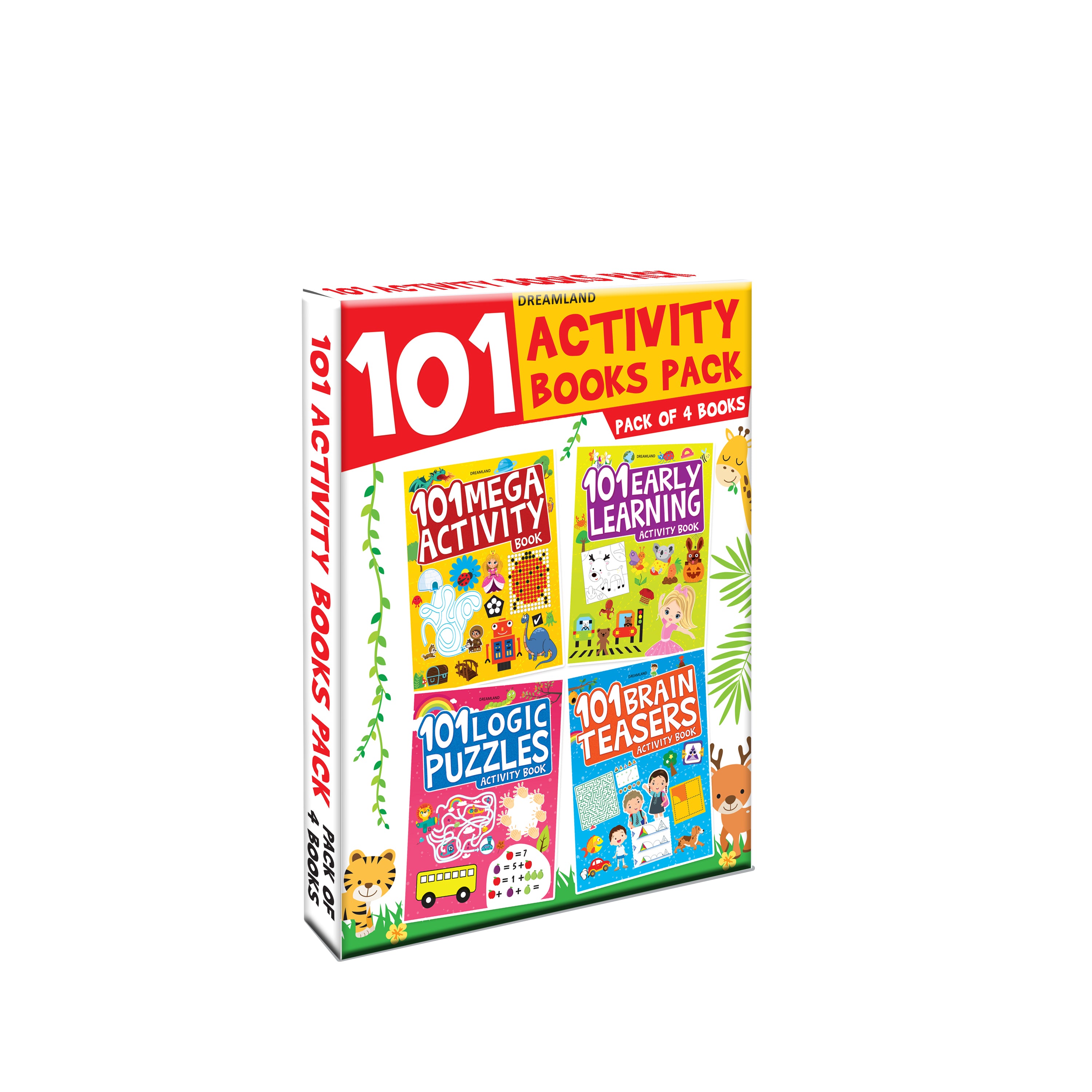 Dreamland 101 Activity Books - (A set of 4 Books) - Distacart