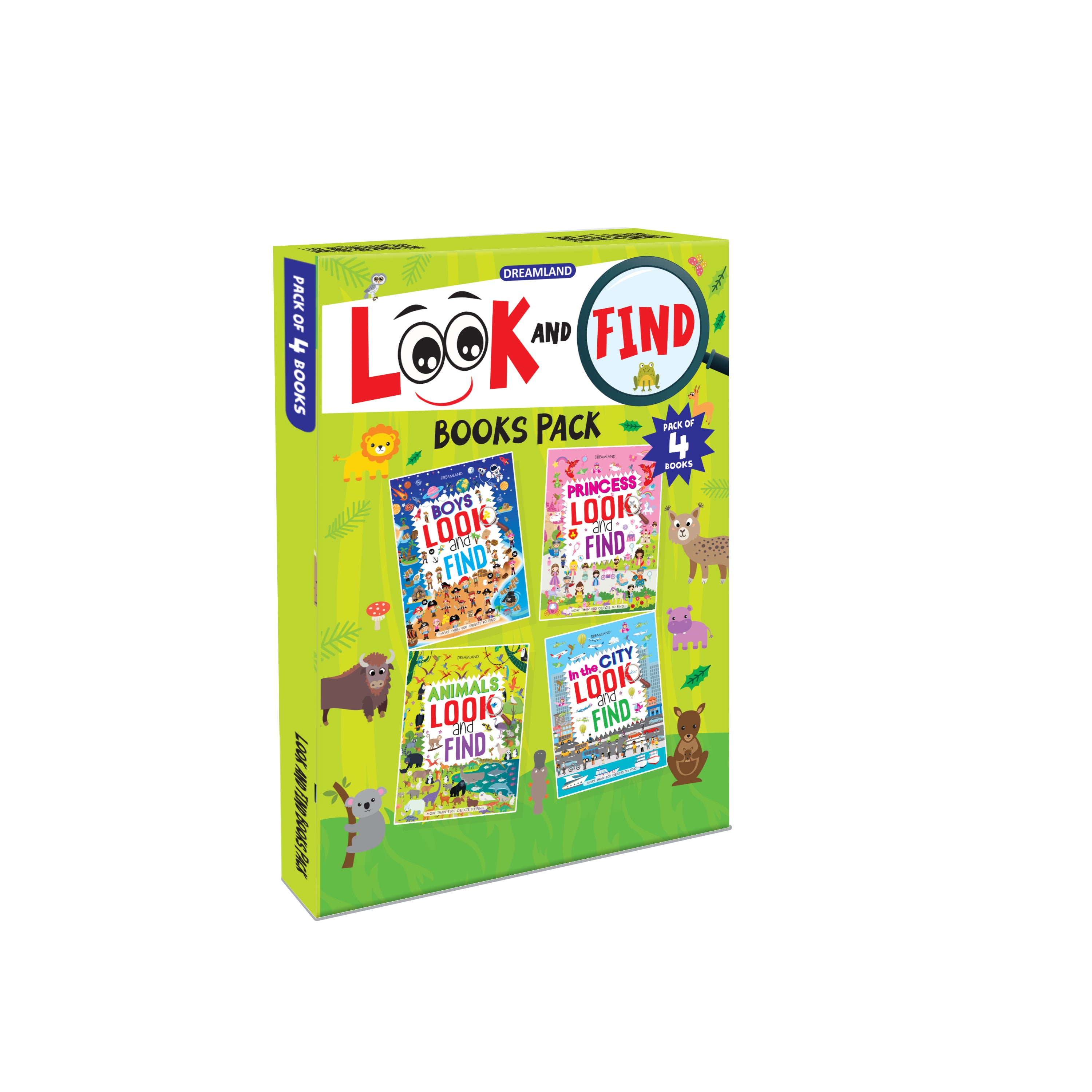 Dreamland Look and Find Series (A set of 4 Books) - Distacart
