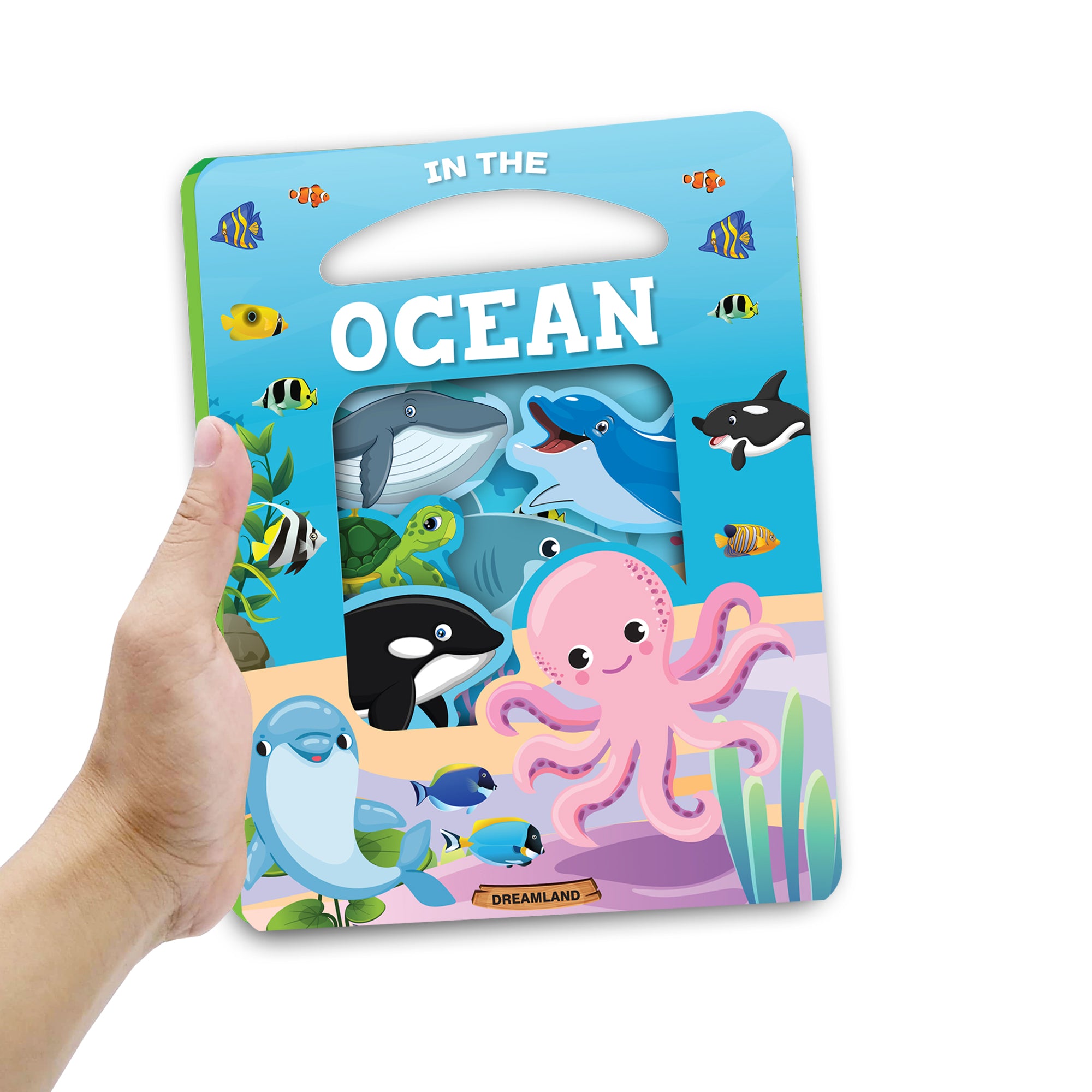 Dreamland Publications Die Cut Window Board Book - In the Ocean - Distacart