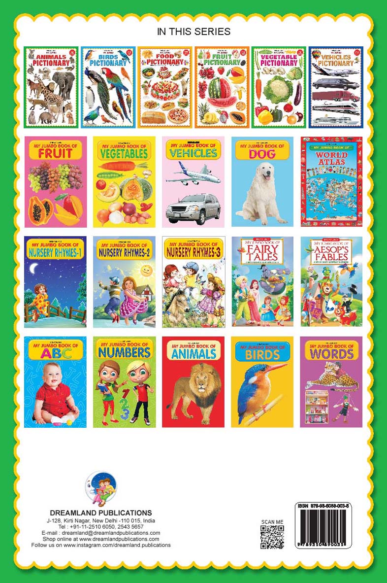 Dreamland My Jumbo Vegetables Pictionary - Distacart