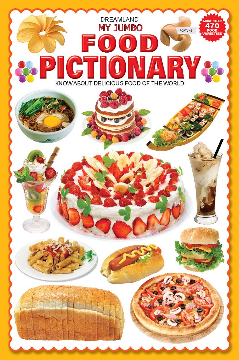 Dreamland My Jumbo Food Pictionary - Distacart