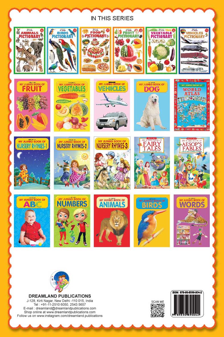 Dreamland My Jumbo Food Pictionary - Distacart