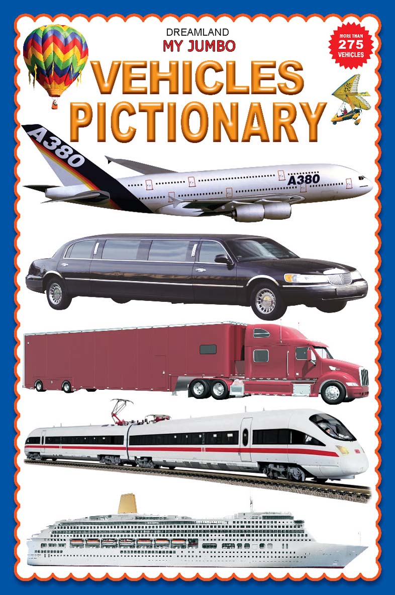 Dreamland My Jumbo Vehicles Pictionary - Distacart