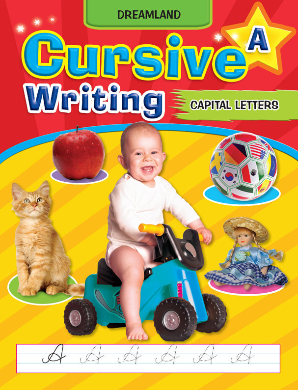 Dreamland Cursive Writing Book (Capital Letters) Part A - Distacart