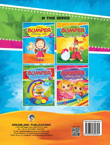 Dreamland Bumper Colouring Book - 1 - Distacart