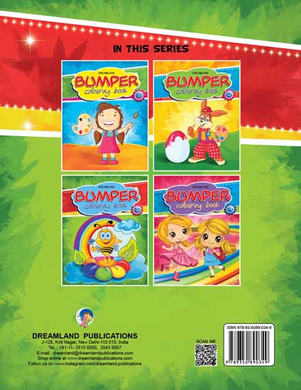 Dreamland Bumper Colouring Book - 3 - Distacart
