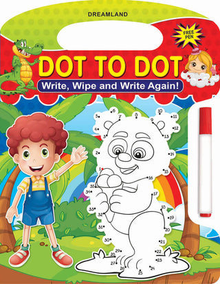 Dreamland Write and Wipe Book - Dot to Dot - Distacart