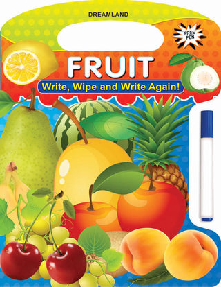 Dreamland Write and Wipe Book - Fruit - Distacart