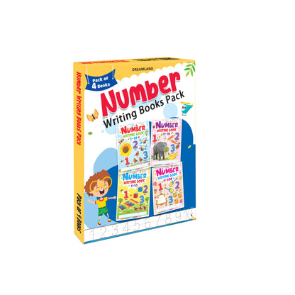 Dreamland Number Writing book (4 titles) Pack - Distacart