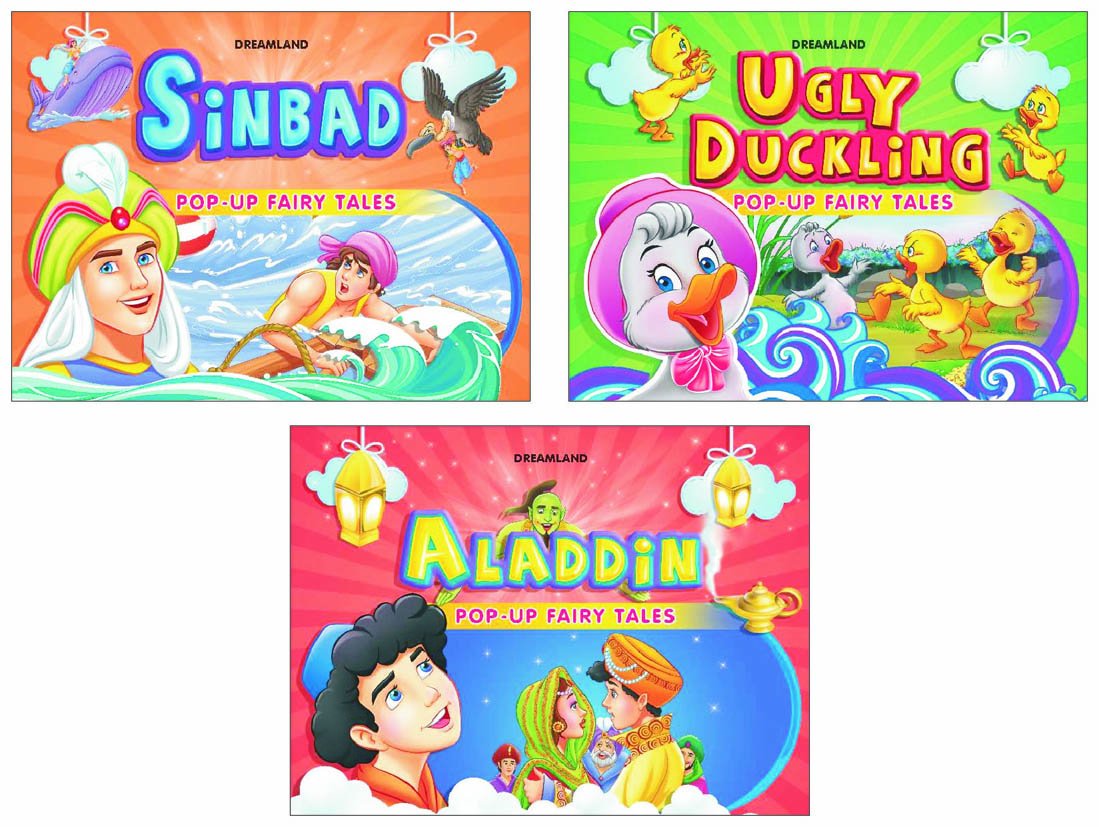 Dreamland Pop Up Fairy Tales Pack-2 (3 titles) - Distacart