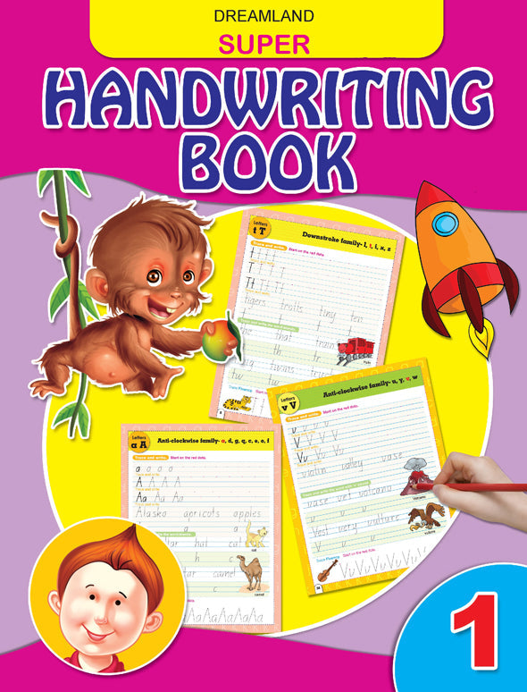 Dreamland Super Hand Writing Book Part - 1 - Distacart