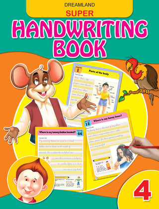 Dreamland Super Hand Writing Book Part - 4 - Distacart