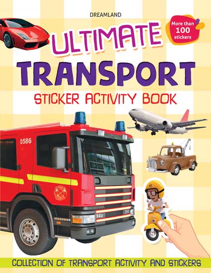 Dreamland Ultimate Transport (Sticker Activity Book) - Distacart