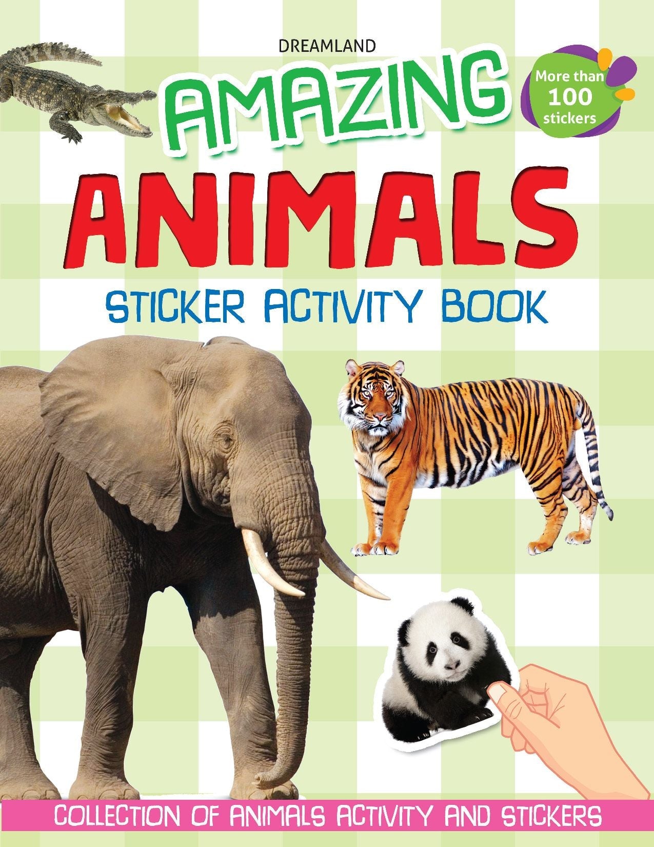 Dreamland Amazing Animals (Sticker Activity Book) - Distacart