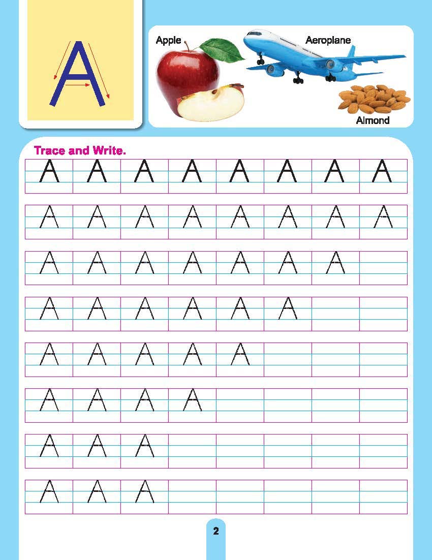 Dreamland Publications Pattern Writing Book (Pack - 1) - Distacart