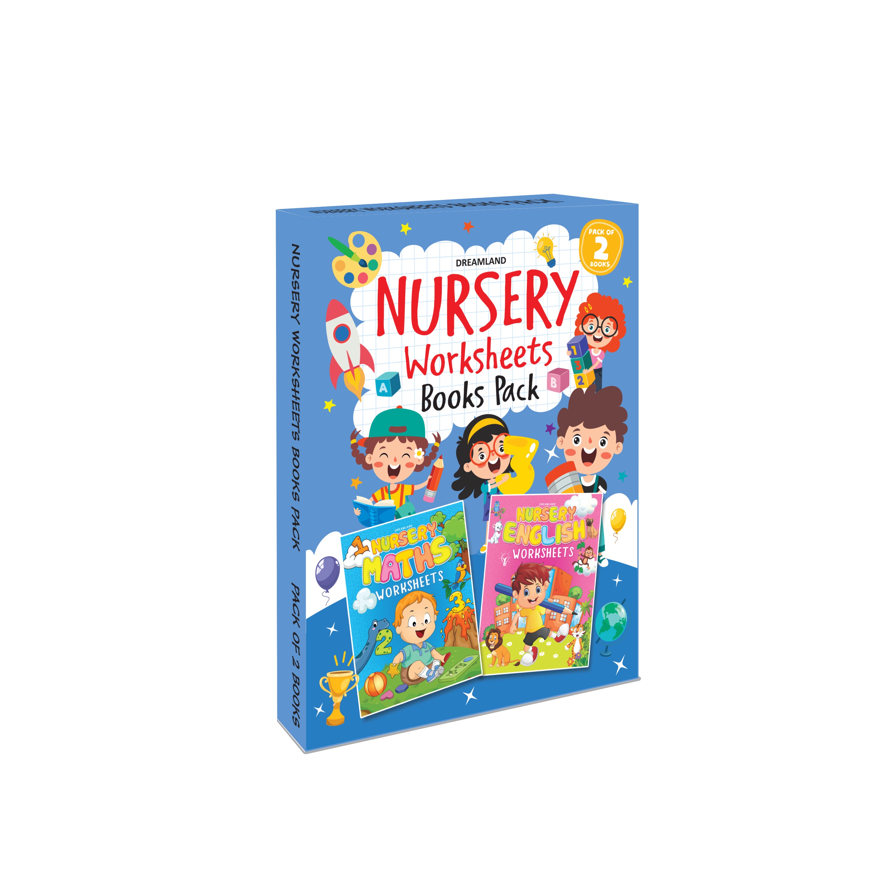 Dreamland Nursery Worksheets (A set of 2 Books) - Distacart