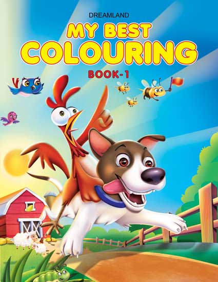 Dreamland My Best Colouring Book - 1 - Distacart