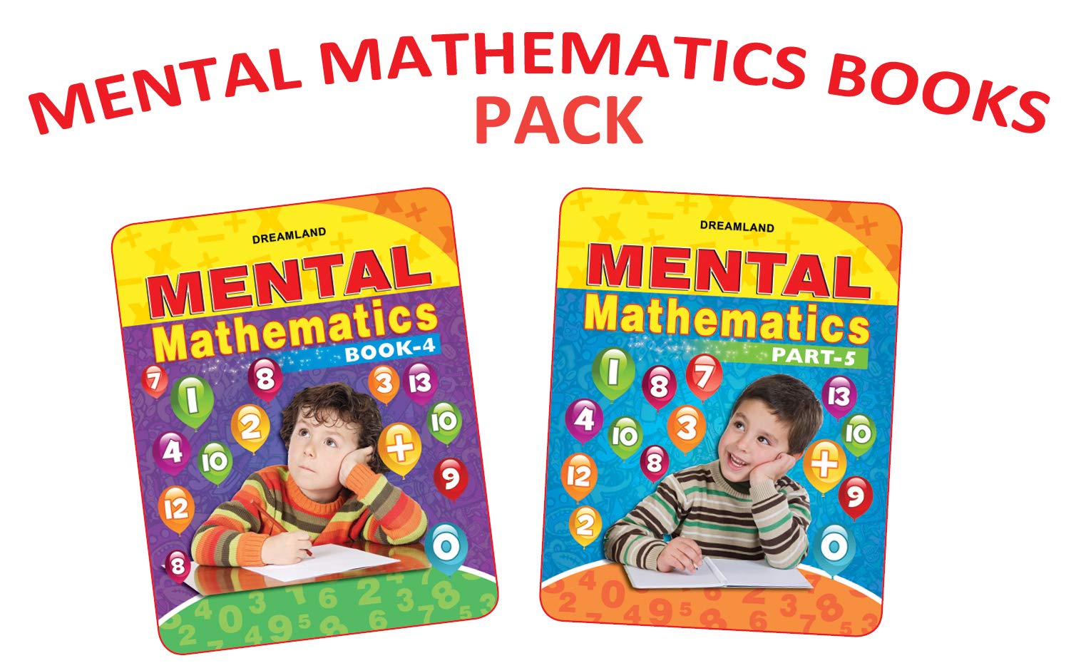 Dreamland Mental Mathematics (Set - 3 ,Book 4,5) - Distacart