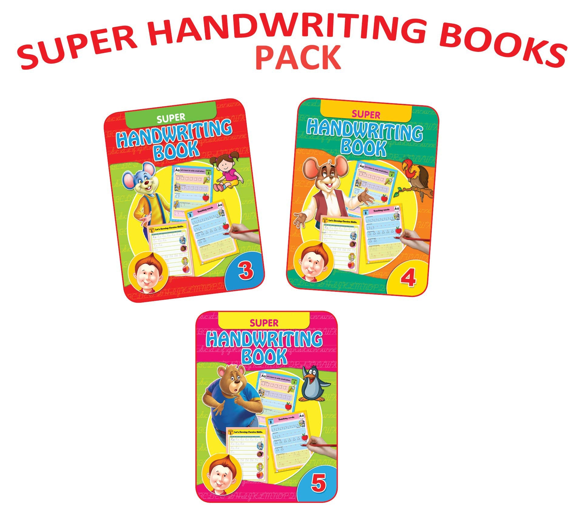 Dreamland Super Handwriting Books pack 2(3 Titles) - Distacart