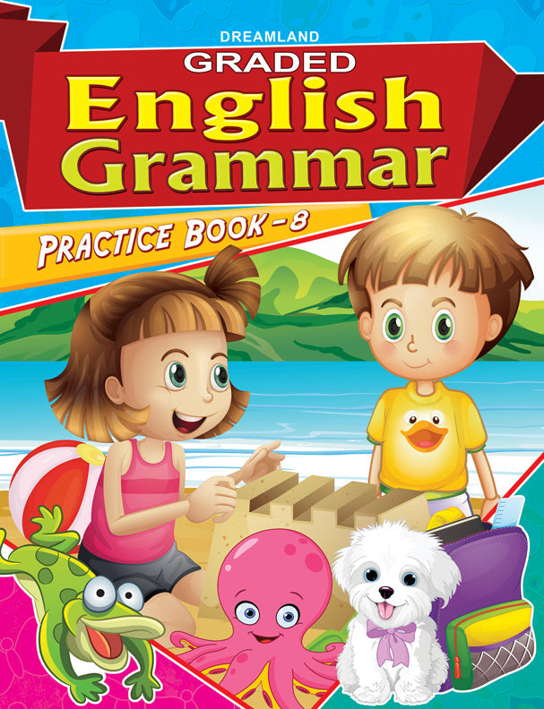 Dreamland Graded English Grammar Practice Book - 8 - Distacart