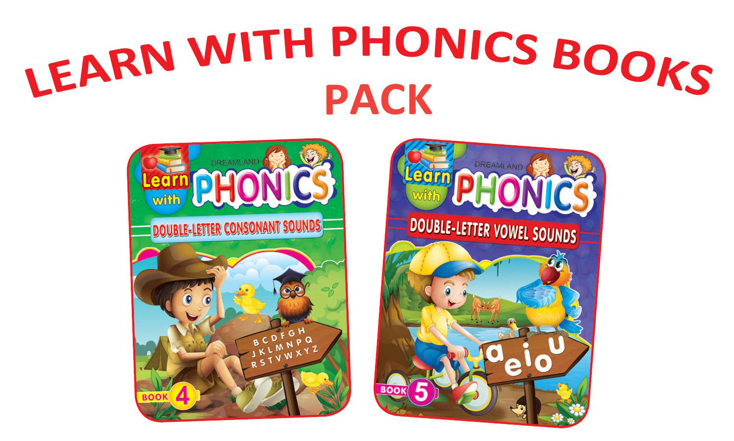 Dreamland Learn with Phonics pack -2 (2 Titles) - Distacart