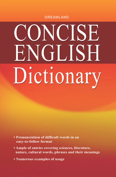 Dreamland Concise English Dictionary - Distacart